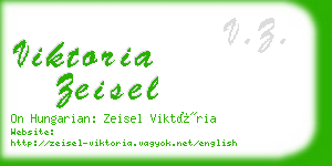 viktoria zeisel business card